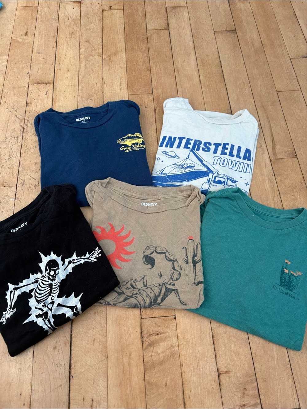 Old Navy Kids Short Sleeve Graphic Tees Bundle